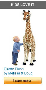 Giraffe Plush by Melissa and Doug